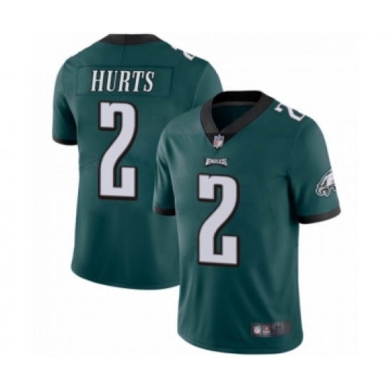 Philadelphia Eagles #2 Jalen Hurts Midnight Green Team Color Vapor Untouchable Limited Player Football Jersey - Ujersey