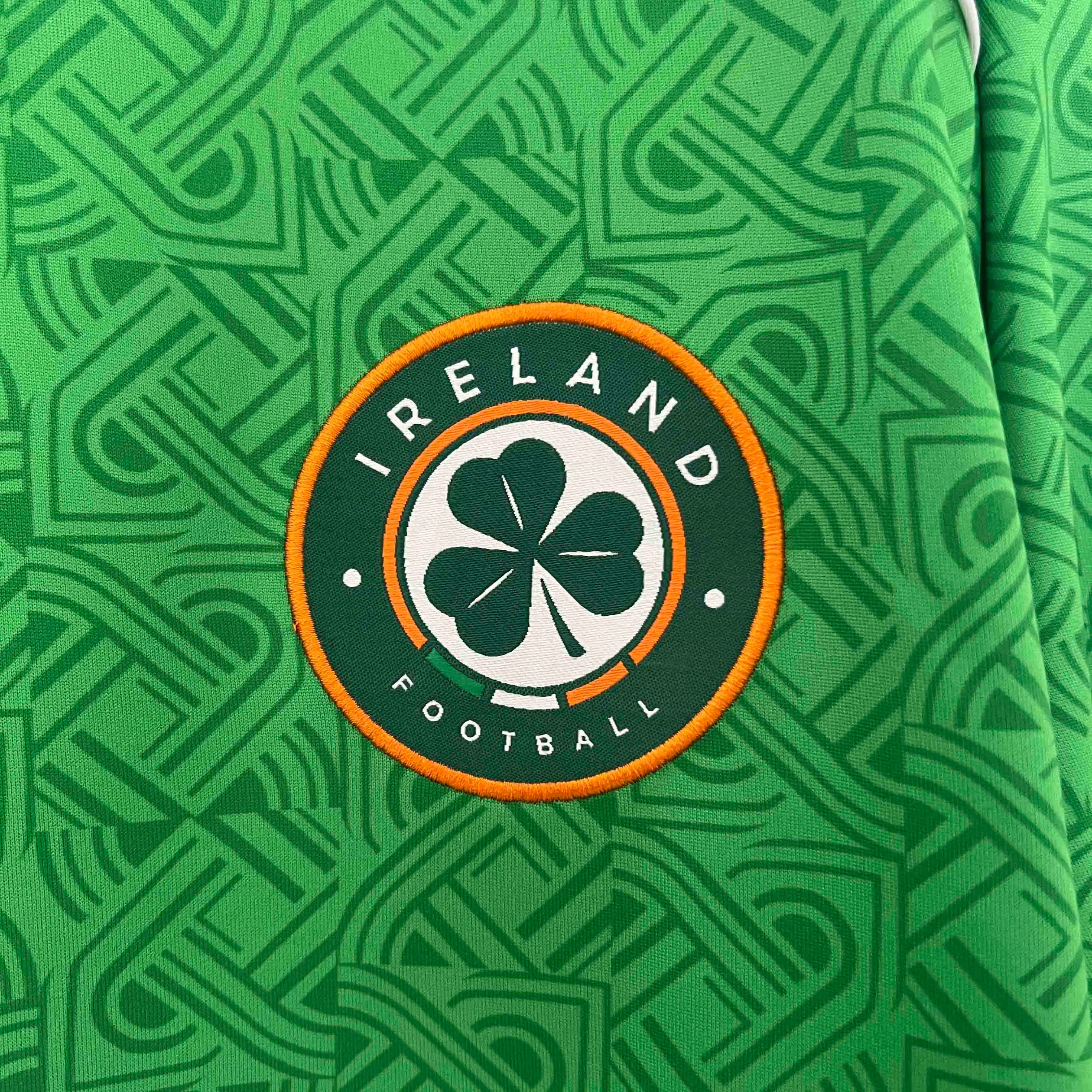 Ireland Soccer Jersey Home Custom Shirt EURO 2024 - ujerseystore