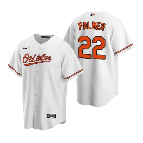 Men's Nike Baltimore Orioles #22 Jim Palmer White Home Stitched Baseball Jersey - Ujersey