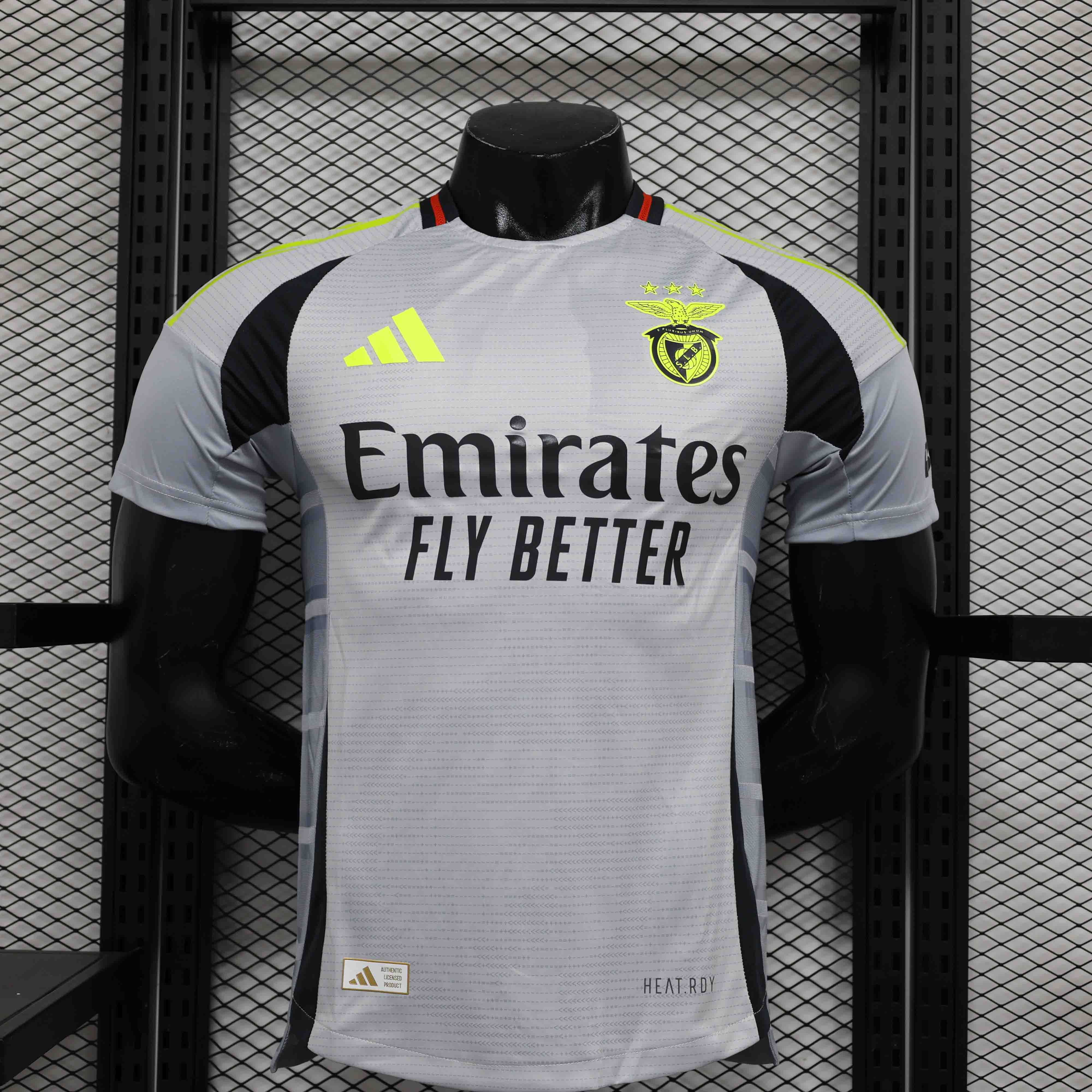 Benfica Soccer Jersey Third Away Shirt 2024/25
