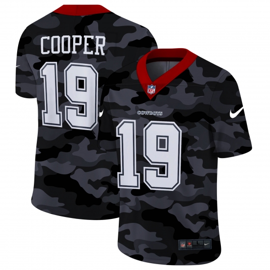 Men's Dallas Cowboys #19 Amari Cooper Camo 2020 Nike Limited Jersey - Ujersey
