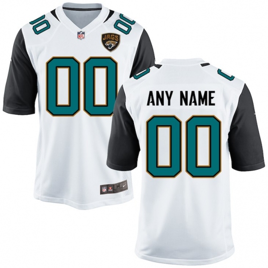 Men's Jacksonville Jaguars Nike White Custom Game Jersey - Ujersey