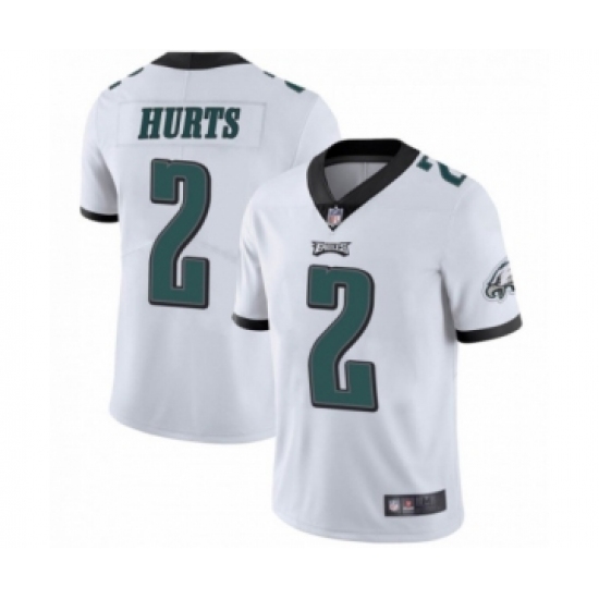 Philadelphia Eagles #2 Jalen Hurts White Vapor Untouchable Limited Player Football Jersey - Ujersey