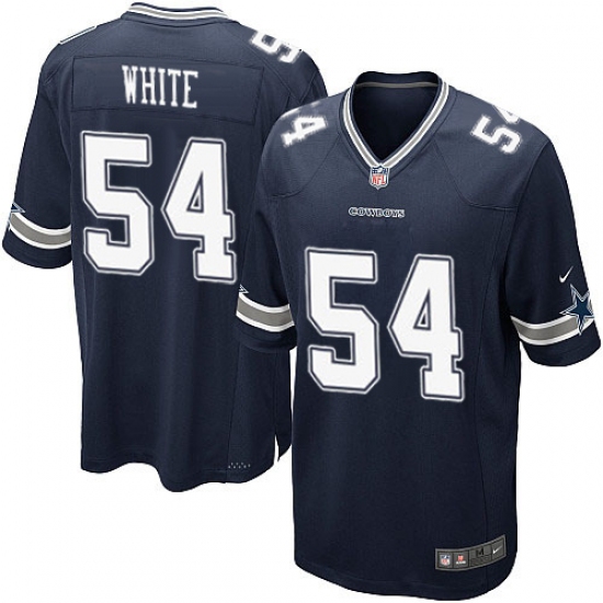 Men's Nike Dallas Cowboys #54 Randy White Game Navy Blue Team Color NFL Jersey - Ujersey