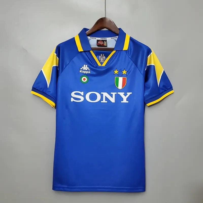 Juventus Retro Soccer Jersey Third Away Custom Shirt 1995-96 - ujerseystore