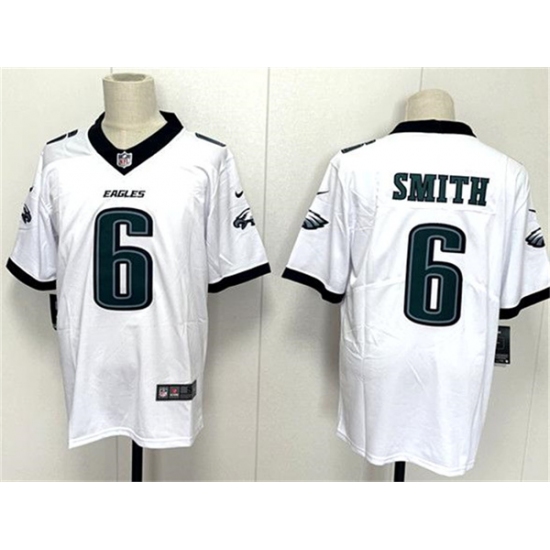 Men's Philadelphia Eagles #6 DeVonta Smith White 2024 New Vapor Untouchable Limited Football Stitched Jersey - Ujersey