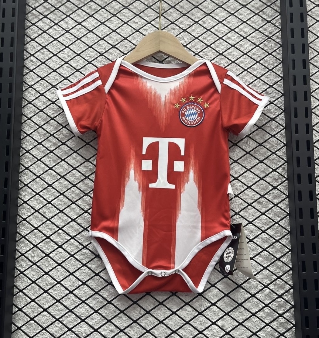 Bayern Munich Soccer Jersey Home Baby Uniform 2025/26 - U-jersey