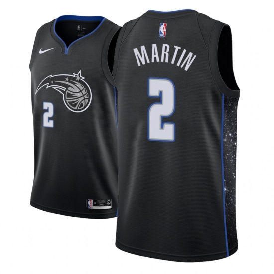 Men NBA 2018-19 Orlando Magic #2 Jarell Martin City Edition Black Jersey