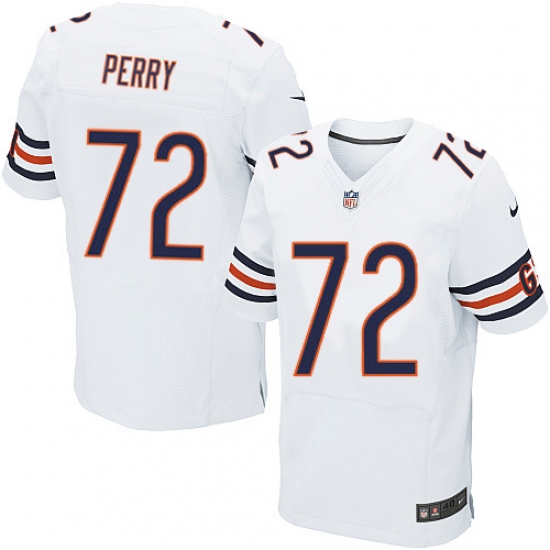 Men's Nike Chicago Bears #72 William Perry Elite White NFL Jersey - Ujersey