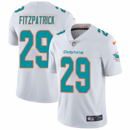 Youth Nike Miami Dolphins #29 Minkah Fitzpatrick White Vapor Untouchable Elite Player NFL Jersey - Ujersey