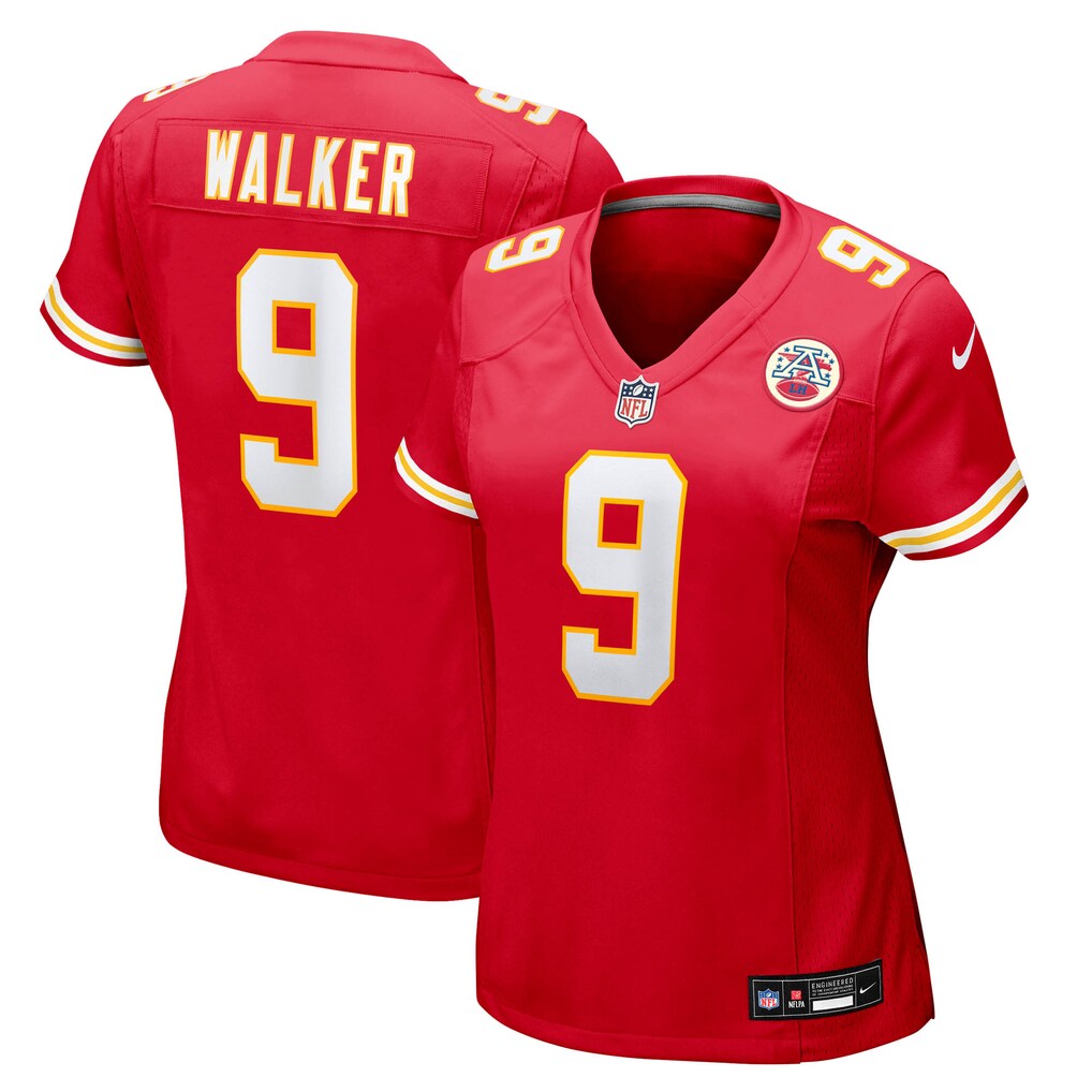 Women's Kansas City Chiefs Kenneth Walker III Nike Red Game Jersey - Ujersey
