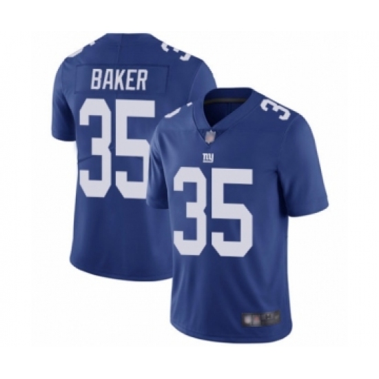 Youth New York Giants #35 Deandre Baker Royal Blue Team Color Vapor Untouchable Limited Player Football Jersey - Ujersey