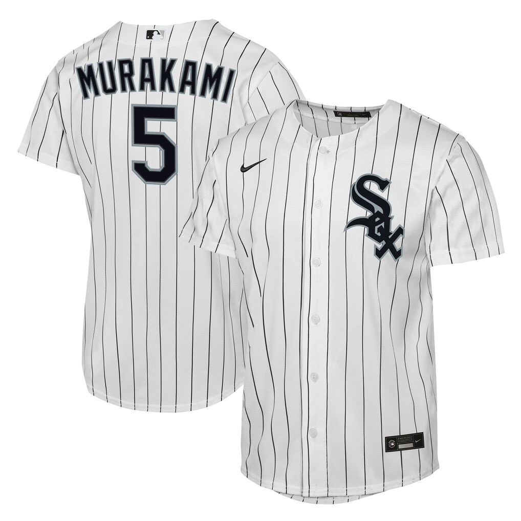 Youth Chicago White Sox Munetaka Murakami Nike White Home Replica Jersey - Ujersey NFL Shop