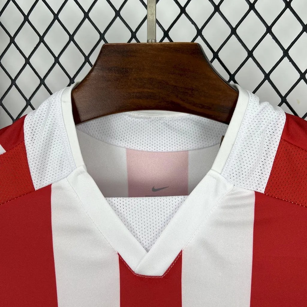Atletico Madrid Retro Soccer Jersey Home Shirt 2002-03