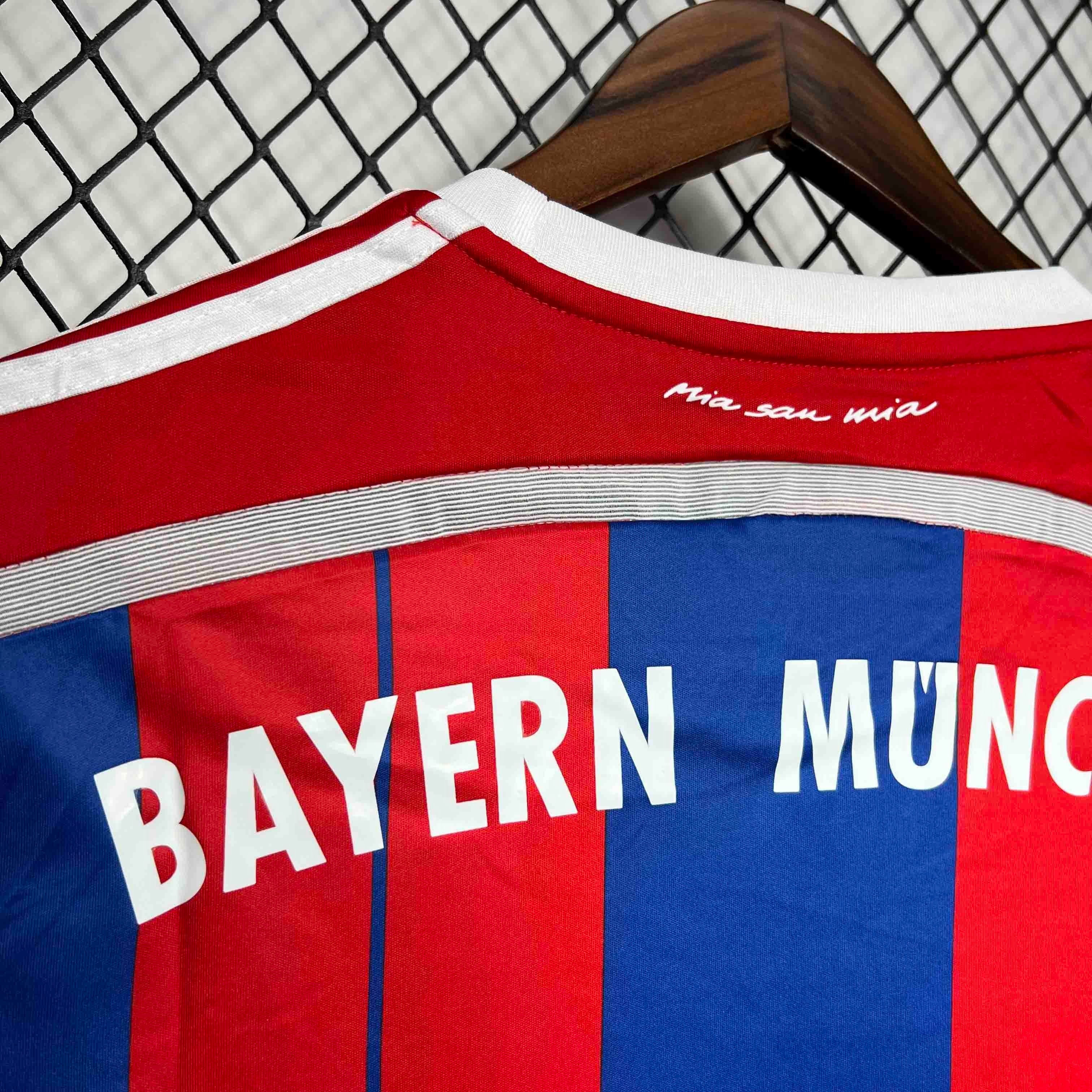 Bayern Munich Retro Jersey Home Soccer Shirt 2014-2015