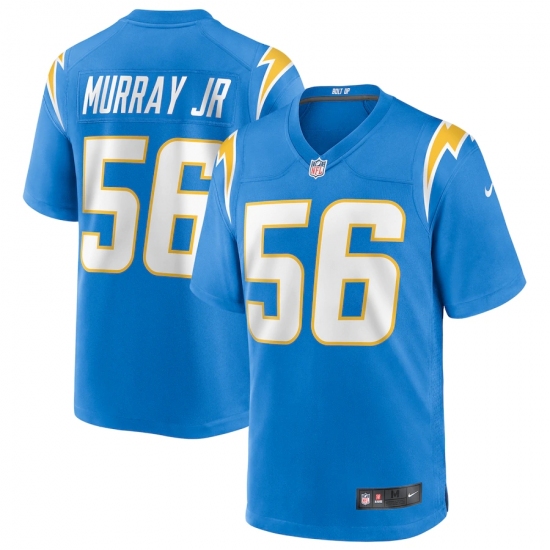 Men's Los Angeles Chargers #56 Kenneth Murray Nike Powder Blue 2020 NFL Draft First Round Pick Game Jersey.webp - Ujersey