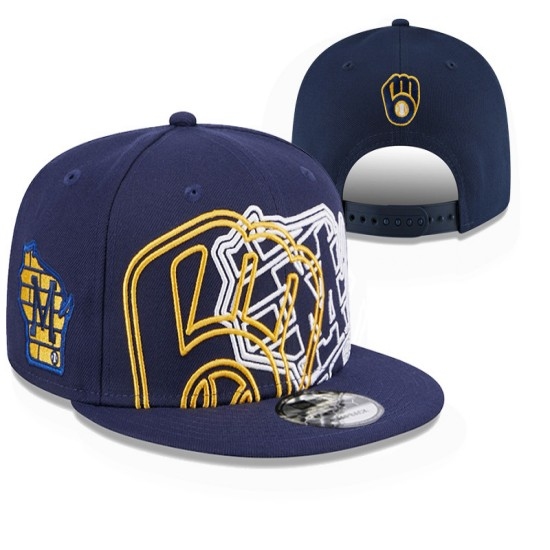 MLB Milwaukee Brewers Stitched Snapback Hats 2026.1-02 - Ujersey