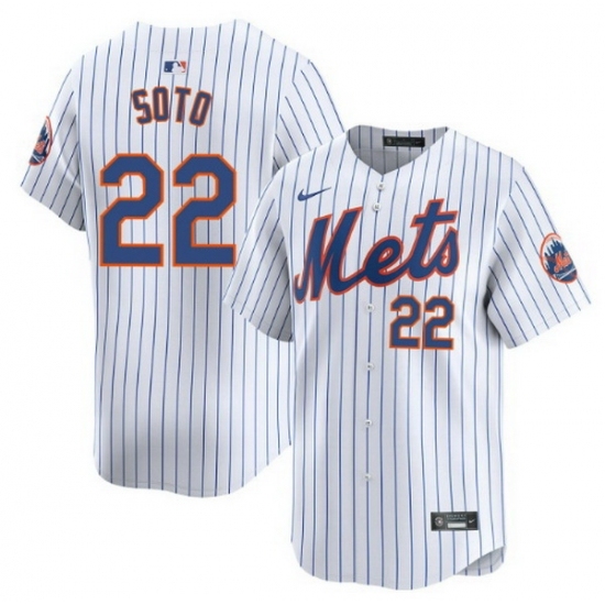 Youth New York Mets Juan Soto #22 White Flex Base Stitched MLB Jersey - Ujersey