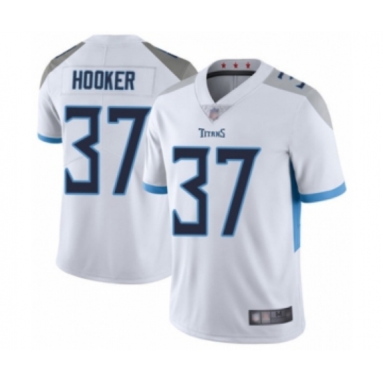 Men's Tennessee Titans #37 Amani Hooker White Vapor Untouchable Limited Player Football Jersey - Ujersey