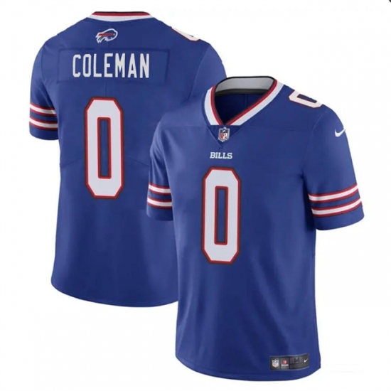 Youth Buffalo Bills #0 Keon Coleman Blue 2024 Draft Vapor Untouchable Limited Football Stitched Jersey - Ujersey
