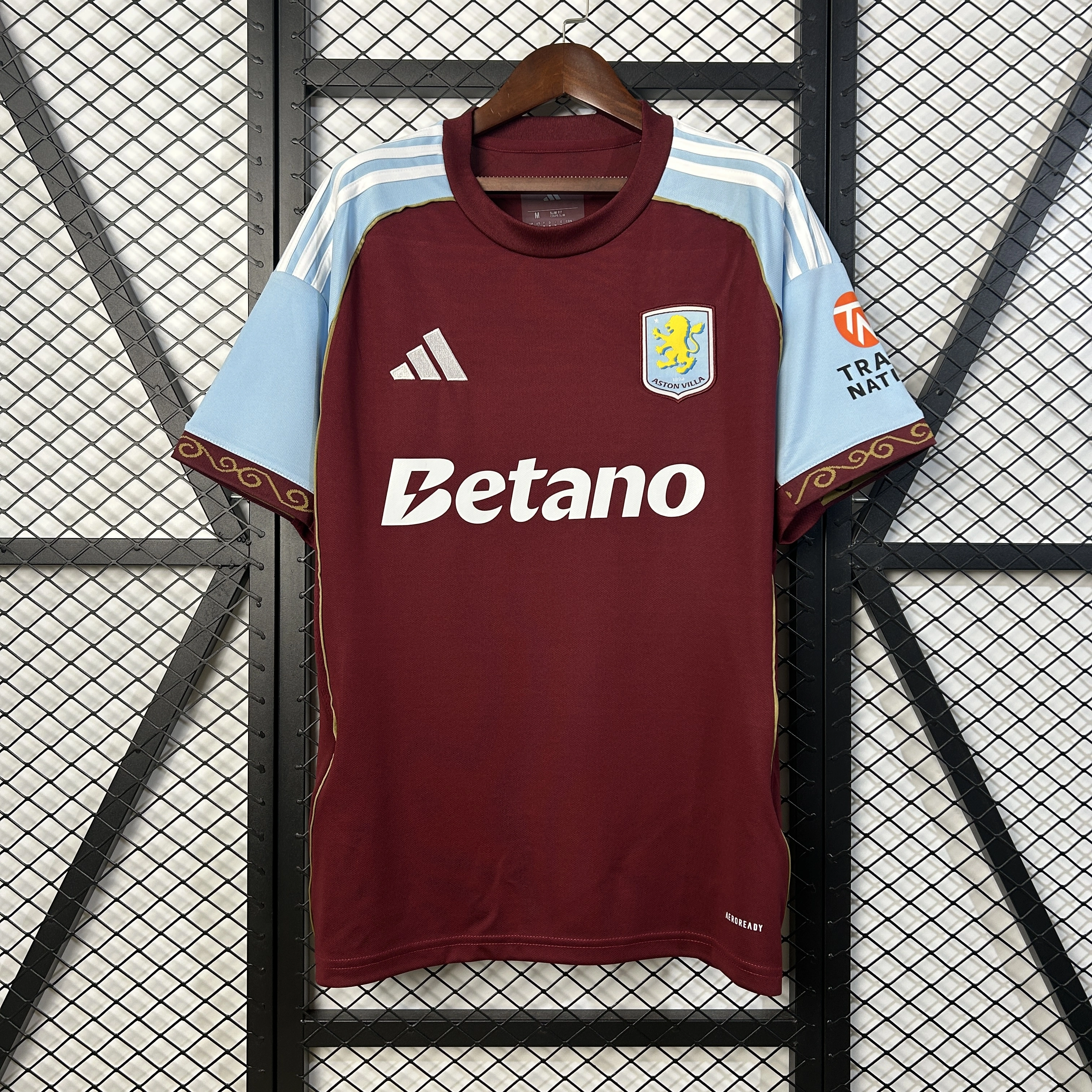 Aston Villa Football Jersey Home Custom Shirt 2025/26 - ujerseystore