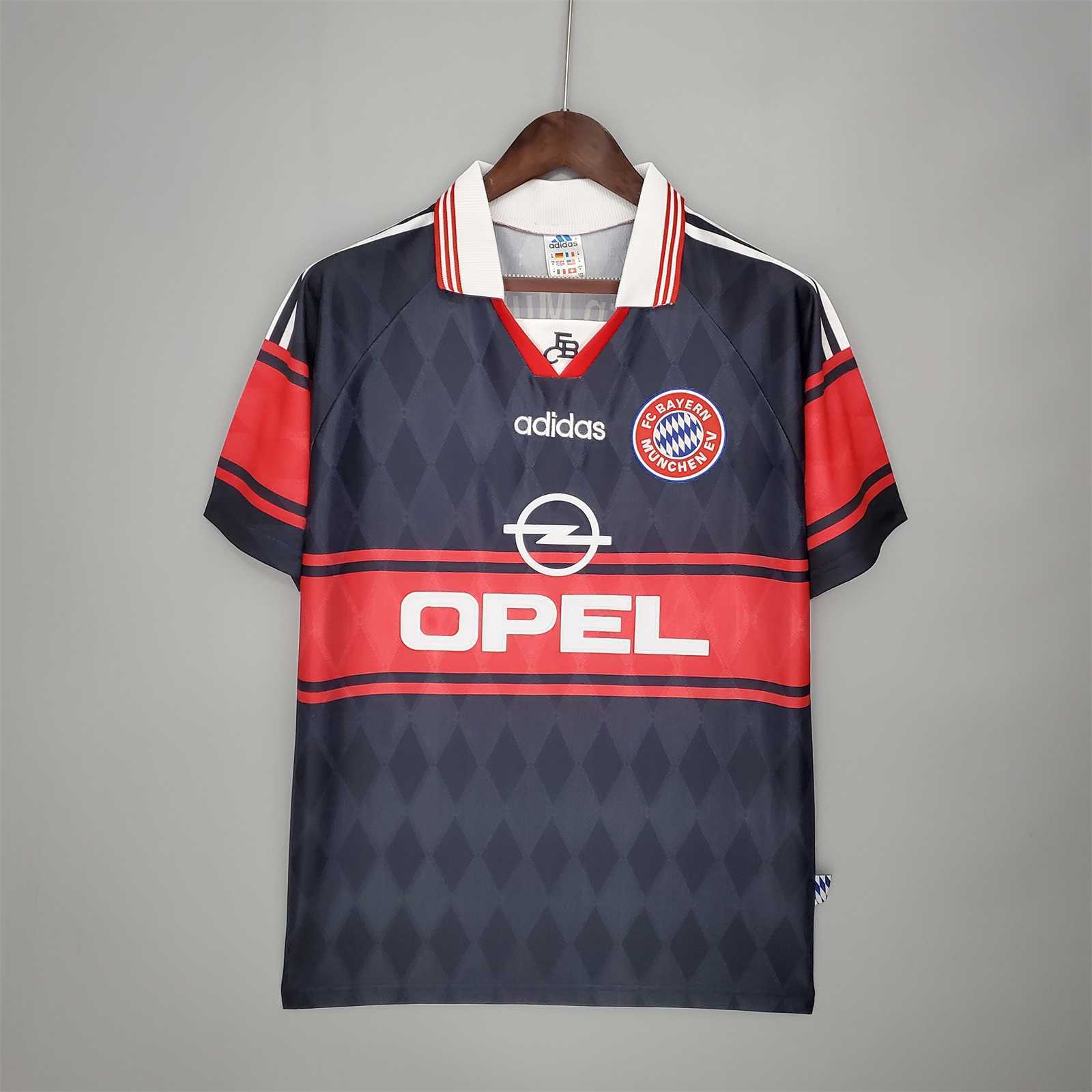 Bayern Munich Retro Jersey Home Soccer Shirt 1997/99 - Ujersey NHL