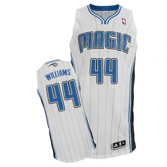 Men's Adidas Orlando Magic #44 Jason Williams Authentic White Home NBA Jersey - Ujersey