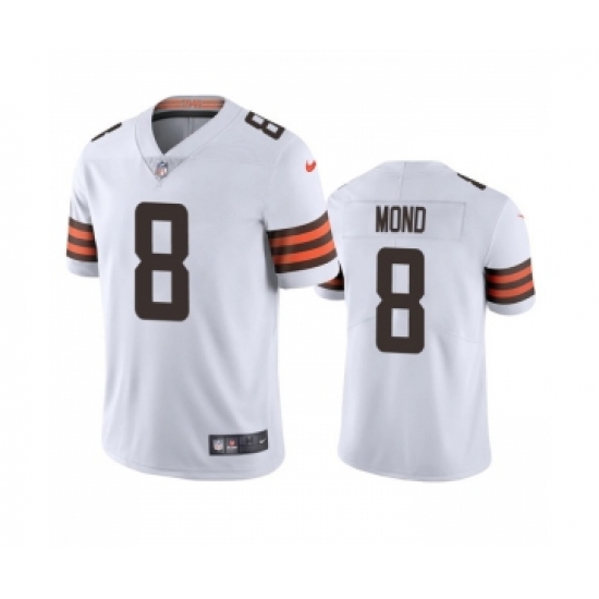 Men's Cleveland Browns #8 Kellen Mond White Vapor Untouchable Limited Stitched Jersey - Ujersey