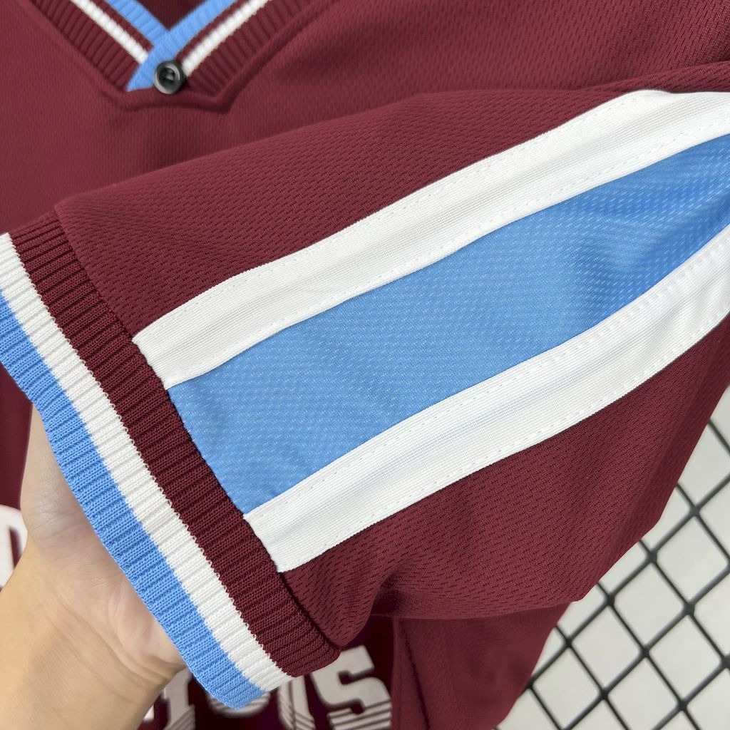 West Ham United Retro Football Jersey Home Custom Shirt 1999/01