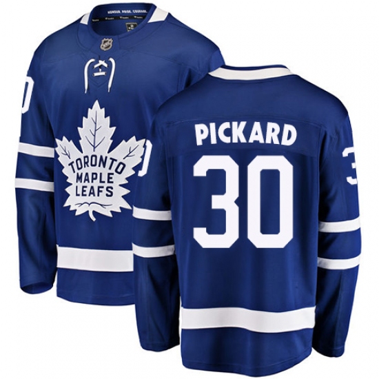 Youth Toronto Maple Leafs #30 Calvin Pickard Authentic Royal Blue Home Fanatics Branded Breakaway NHL Jersey - Ujersey