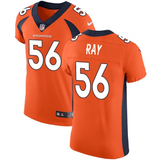 Men's Nike Denver Broncos #56 Shane Ray Orange Team Color Vapor Untouchable Elite Player NFL Jersey - Ujersey