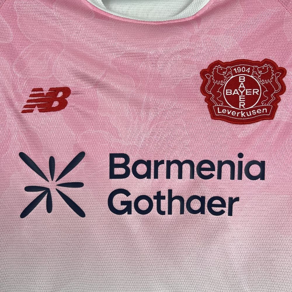 Bayer 04 Leverkusen Soccer Jersey Away Custom Shirt 2025/26 - ujerseystore