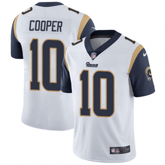 Youth Nike Los Angeles Rams #10 Pharoh Cooper White Vapor Untouchable Limited Player NFL Jersey - Ujersey