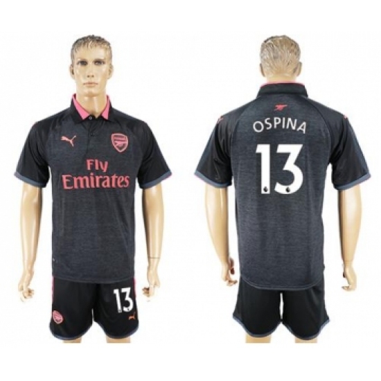 Arsenal #13 Ospina Sec Away Soccer Club Jersey