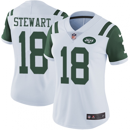 Women's Nike New York Jets #18 ArDarius Stewart Elite White NFL Jersey - Ujersey