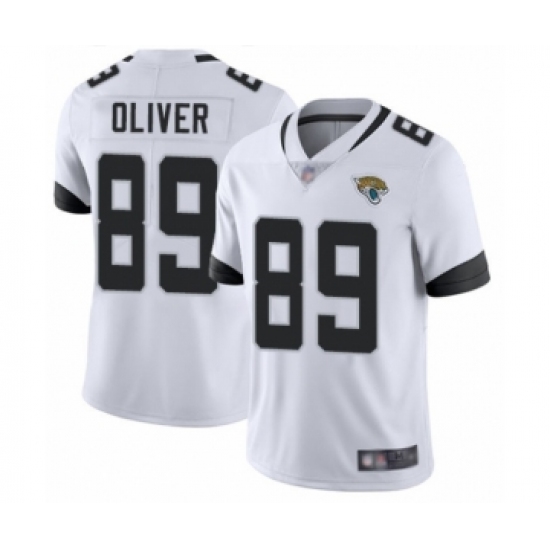 Youth Jacksonville Jaguars #89 Josh Oliver White Vapor Untouchable Limited Player Football Jersey