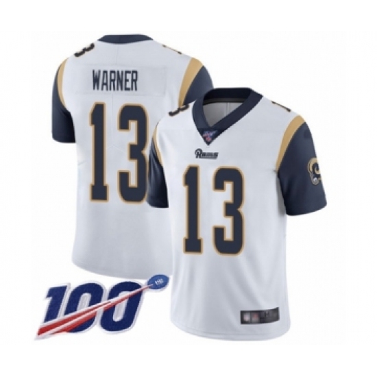 Men's Los Angeles Rams #18 Cooper Kupp Limited Gray Inverted Legend 100th Season Football Jersey