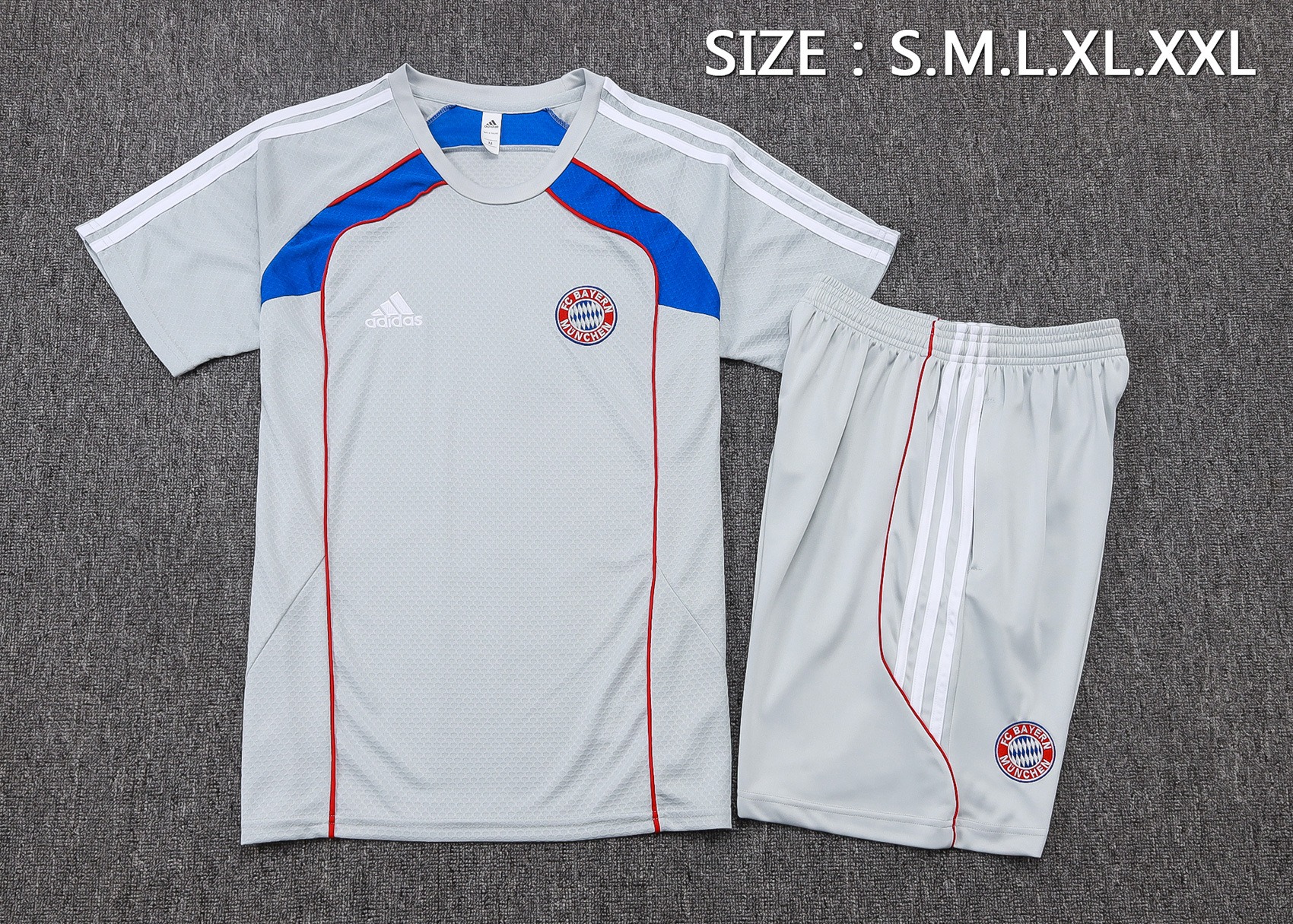 Bayern Munich Training Jersey Kit Gray 2025/26 - Ujersey NHL