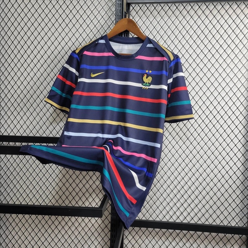 France Soccer Jersey Training Custom Shirt 2024 - ujerseystore