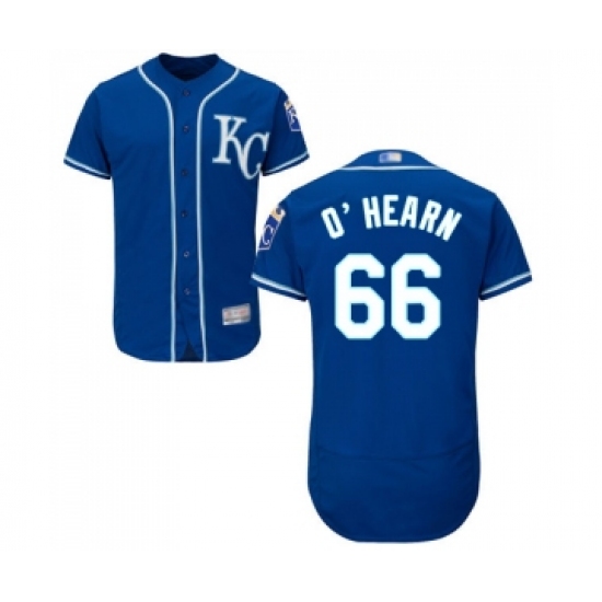 Men's Kansas City Royals #66 Ryan O Hearn Royal Blue Alternate Flex Base Authentic Collection Baseball Jersey - Ujersey