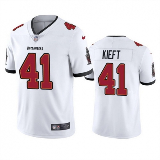 Men's Tampa Bay Buccaneers #41 Ko Kieft White Vapor Untouchable Limited Stitched Jersey - Ujersey