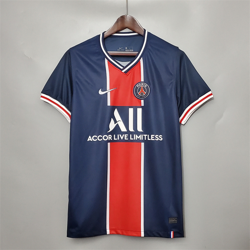PSG Retro Jersey Home Soccer Shirt 2020/21 - U-jersey