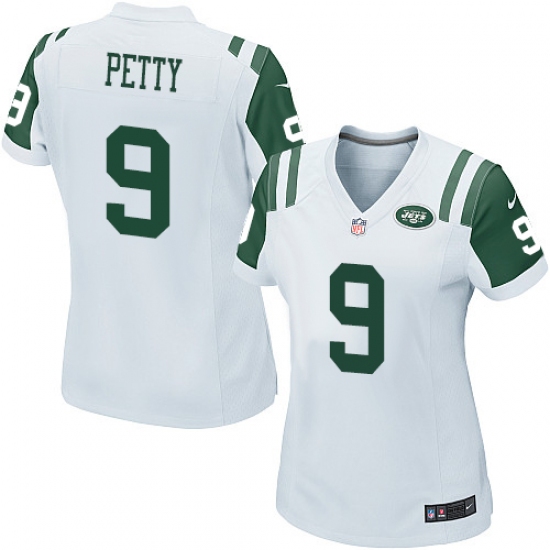 Women's Nike New York Jets #9 Bryce Petty Game White NFL Jersey - Ujersey