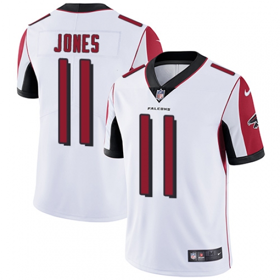 Youth Nike Atlanta Falcons #11 Julio Jones White Vapor Untouchable Limited Player NFL Jersey - Ujersey