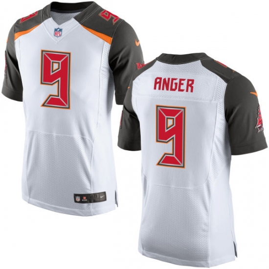 Men's Nike Tampa Bay Buccaneers #9 Bryan Anger Elite White NFL Jersey - Ujersey
