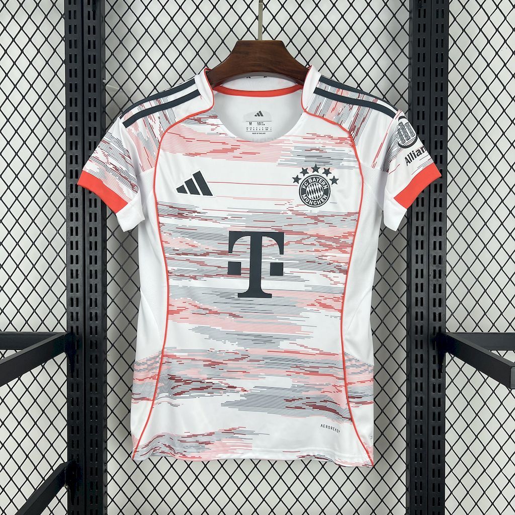 Bayern Munich Soccer Jersey Away Women's Shirt 2025/26 - U-jersey