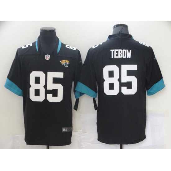 Men's Jacksonville Jaguars #85 Tim Tebow Nike Black 2021 Alternate Limited Jersey - Ujersey