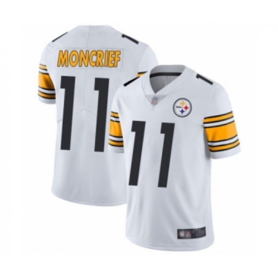 Men's Pittsburgh Steelers #11 Donte Moncrief White Vapor Untouchable Limited Player Football Jersey - Ujersey