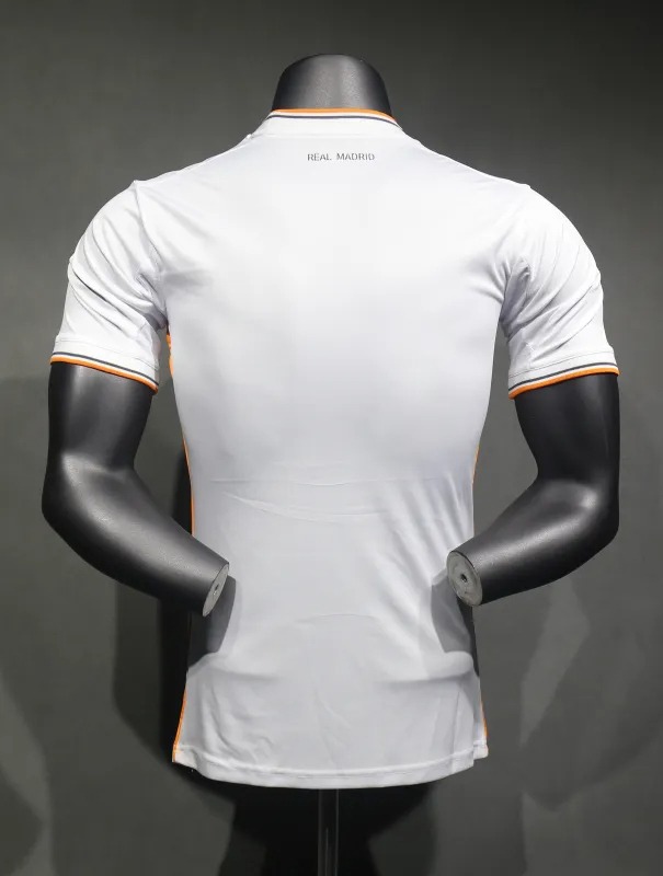 Real Madrid Retro Jersey Home Soccer Shirt 2013/14