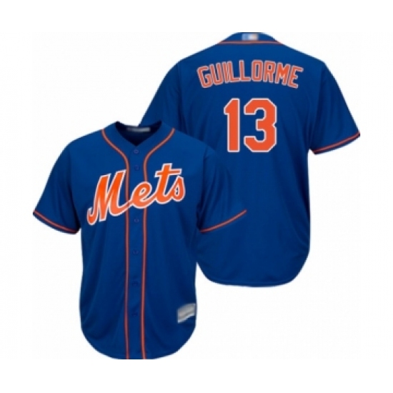 Youth New York Mets #13 Luis Guillorme Authentic Royal Blue Alternate Home Cool Base Baseball Player Jersey